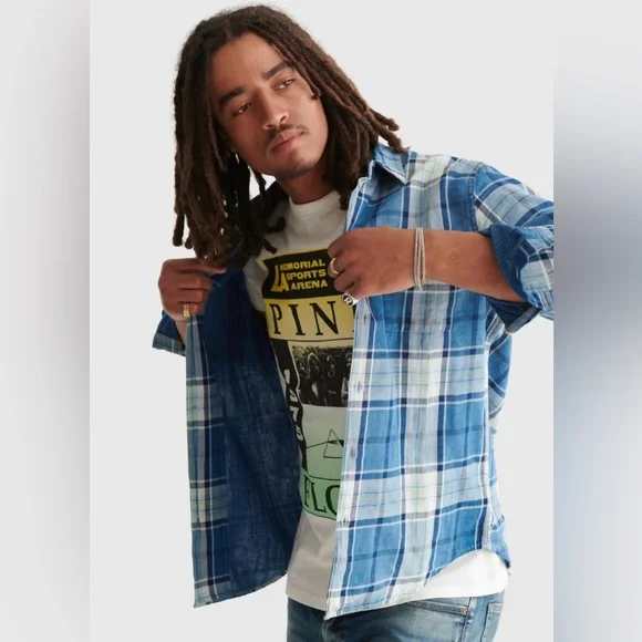 🥳HP🥳 Lucky 🍀 Brand Pink Floyd LA 1975 Graphic Band Tee - Picture 5 of 9